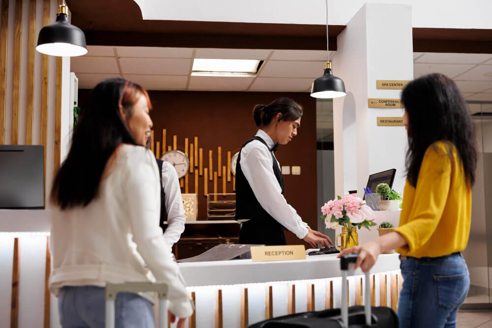 Reception hotel